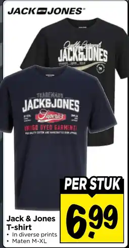 Vomar Voordeelmarkt Jack & Jones T-shirt aanbieding