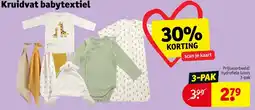 Kruidvat Kruidvat babytextiel aanbieding