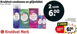 Kruidvat Kruidvat condooms en glijmiddel aanbieding