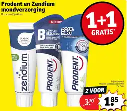 Kruidvat Prodent en Zendium mondverzorging aanbieding
