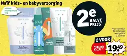 Kruidvat Naïf kids en babyverzorging aanbieding