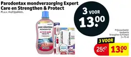Kruidvat Parodontax mondverzorging Expert Care en Strengthen & Protect aanbieding