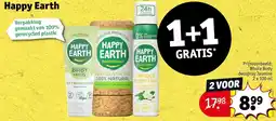 Kruidvat Happy Earth aanbieding