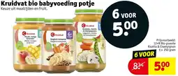 Kruidvat Kruidvat bio babyvoeding potje aanbieding