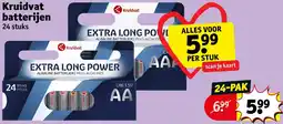 Kruidvat Kruidvat batterijen aanbieding