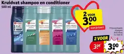 Kruidvat Kruidvat shampoo en conditioner aanbieding