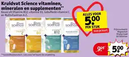 Kruidvat Kruidvat Science vitaminen, mineralen en supplementen aanbieding
