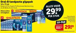 Kruidvat Oral-B tandpasta gigapak aanbieding
