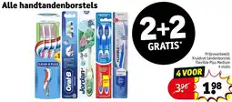 Kruidvat Alle handtandenborstels aanbieding