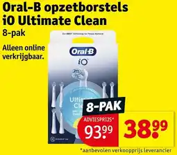 Kruidvat Oral-B opzetborstels i0 Ultimate Clean aanbieding