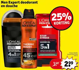 Kruidvat Men Expert deodorant en douche aanbieding
