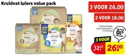 Kruidvat Kruidvat luiers value pack aanbieding