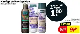 Kruidvat Kneipp en Kneipp Men aanbieding