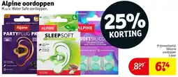 Kruidvat Alpine oordoppen aanbieding