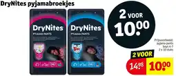 Kruidvat DryNites pyjamabroekjes aanbieding