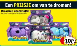Kruidvat Dreamiez slaapknuffel aanbieding