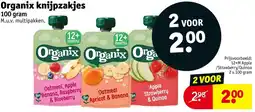 Kruidvat Organix knijpzakjes aanbieding