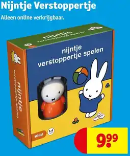 Kruidvat Nijntje Verstoppertje aanbieding
