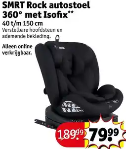Kruidvat SMRT Rock autostoel 360° met Isofix aanbieding