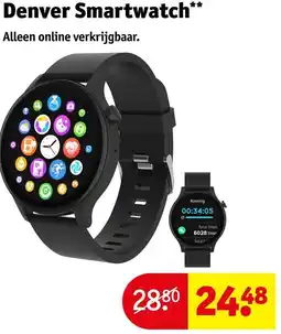 Kruidvat Denver Smartwatch aanbieding