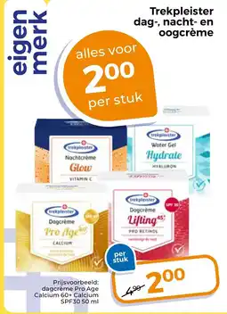 Trekpleister Trekpleister dag, nacht en oogcrème aanbieding