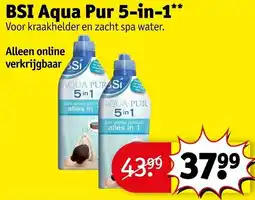 Kruidvat BSI Aqua Pur 5-in-1 aanbieding