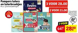 Kruidvat Pampers luiers en luierbroekjes aanbieding