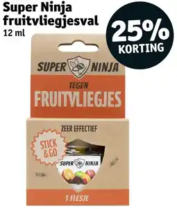 Kruidvat Super Ninja fruitvliegjesval aanbieding