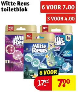 Kruidvat Witte Reus toiletblok aanbieding