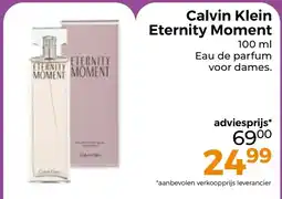 Trekpleister Calvin klein eternity moment aanbieding