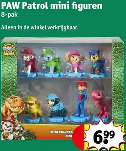 Kruidvat PAW Patrol mini figuren aanbieding