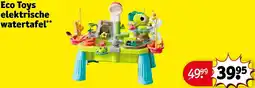 Kruidvat Eco Toys elektrische watertafel aanbieding