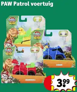 Kruidvat PAW Patrol voertuig aanbieding