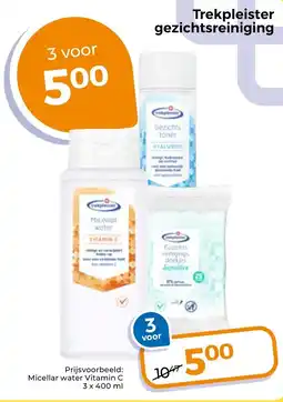 Trekpleister Trekpleister gezichtsreiniging aanbieding