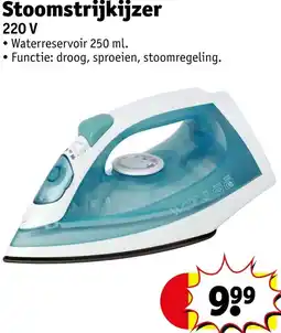 Kruidvat Stoomstrijkijzer aanbieding