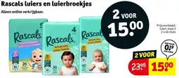 Kruidvat Rascals luiers en luierbroekjes aanbieding