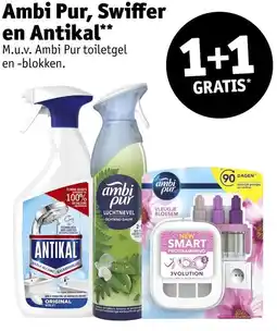 Kruidvat Ambi Pur, Swiffer en Antikal aanbieding