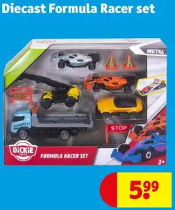 Kruidvat Diecast Formula Racer set aanbieding