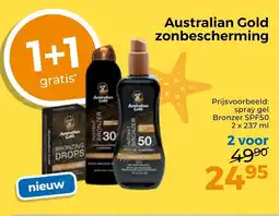 Trekpleister Australian gold zonbescherming aanbieding