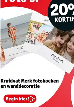 Kruidvat Kruidvat Merk fotoboeken en wanddecoratie aanbieding