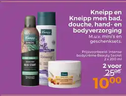 Trekpleister Kneipp men bad, douche, Kneipp men bad, douche, hand- en bodyverzorging en bodyverzorging aanbieding