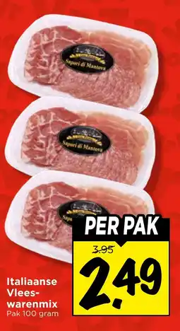 Vomar Voordeelmarkt Italiaanse Vleeswarenmix aanbieding