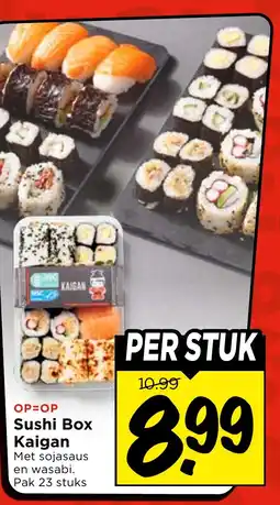 Vomar Voordeelmarkt Sushi Box Kaigan aanbieding