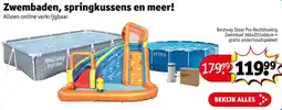 Kruidvat Bestway Steel Pro Rechthoekig Zwembad aanbieding