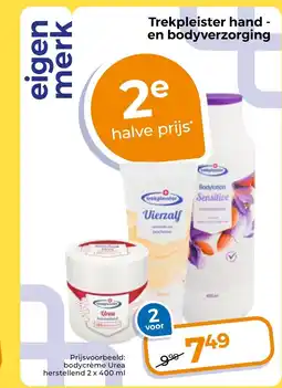 Trekpleister Trekpleister hand en bodyverzorging aanbieding