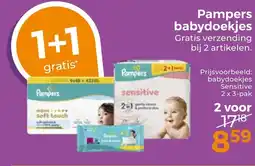 Trekpleister Pampers babydoekjes aanbieding