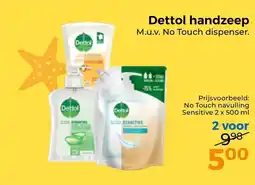 Trekpleister Dettol handzeep aanbieding
