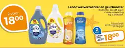 Trekpleister Lenor wasverzachter en geurbooster aanbieding