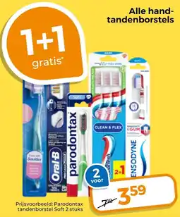 Trekpleister Alle hand tandenborstels aanbieding