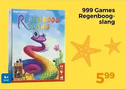 Trekpleister 999 games regenboogslang aanbieding